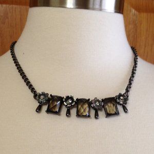 GERARD YOSCA -Vintage Floral Bar Necklace-Excellent Condition